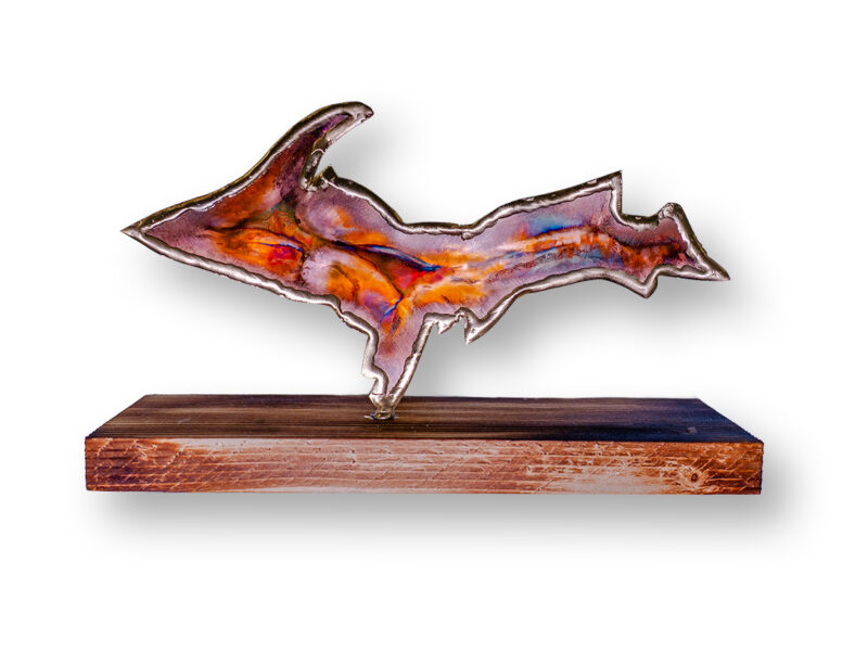 Copper Products - UP on wood base